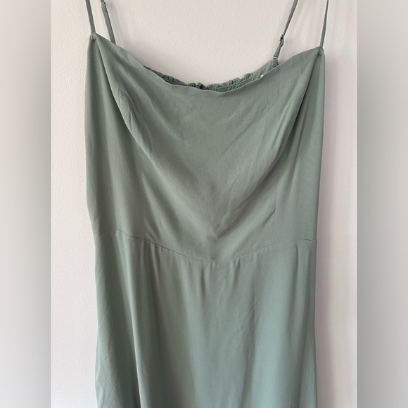 NWOT- Reformation Ingrid Dress in Celadon size 12 - Picture 9 of 15